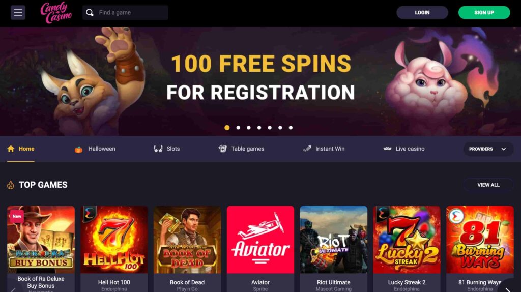 Candy Casino No Deposit Bonus